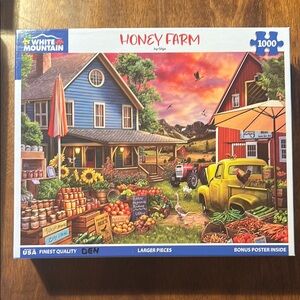 White Mountain Honey Farm Jigsaw Puzzle - 1000 Pieces